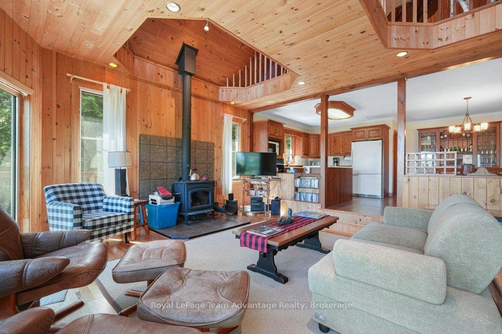 Family Room with Fireplace