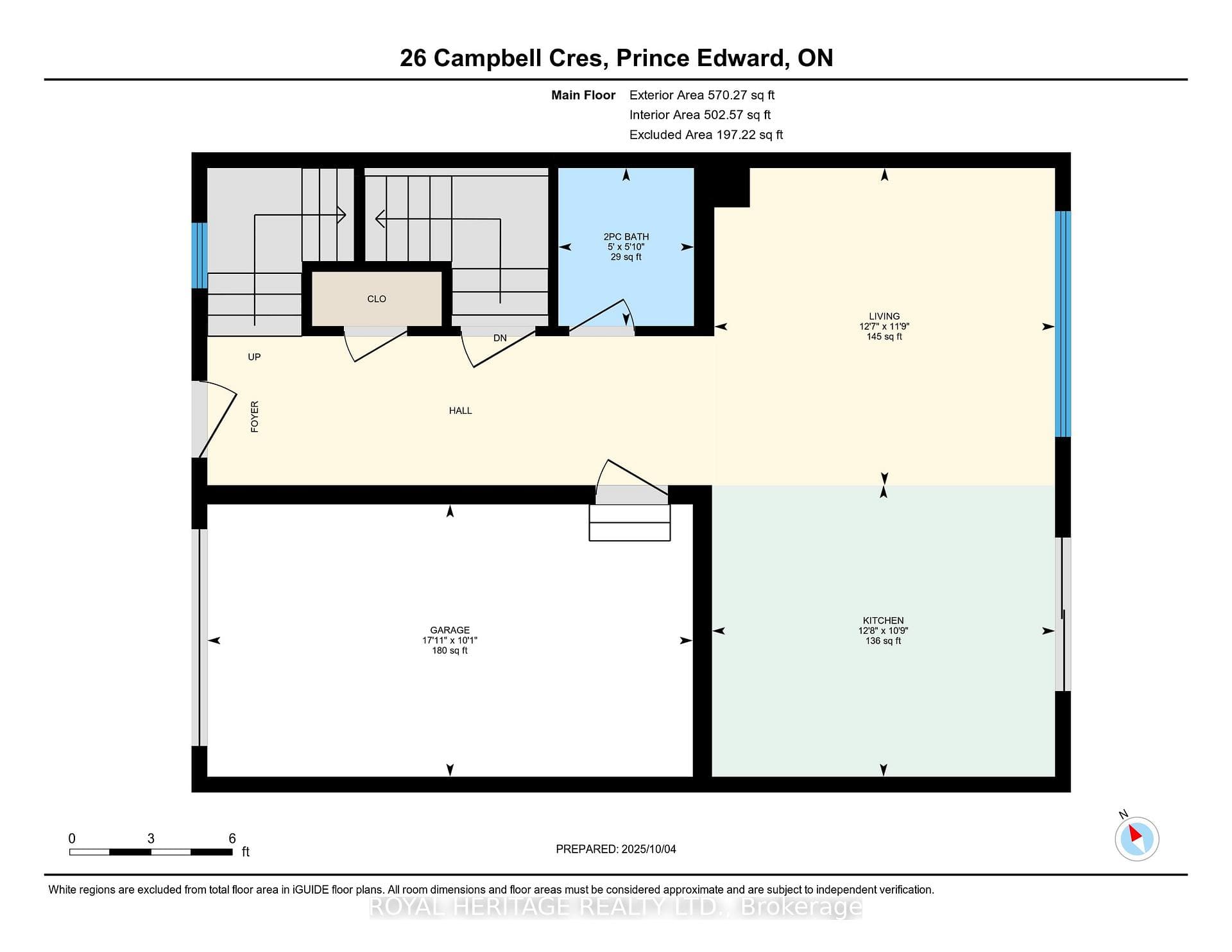 Main floor plan