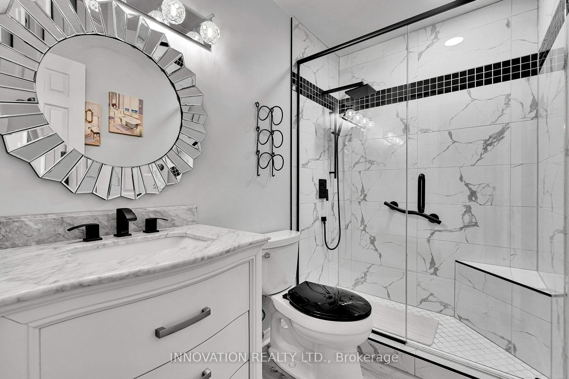 Updated main bath.