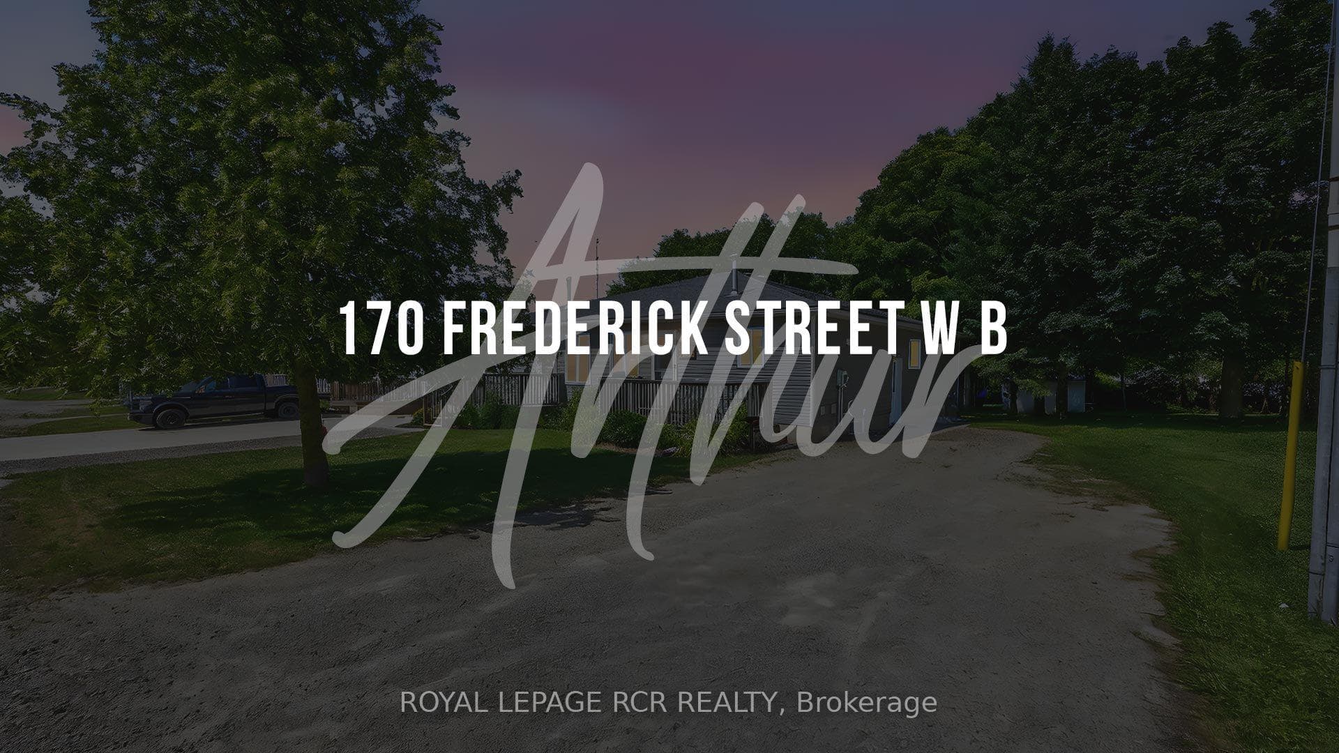 170B Frederick St W