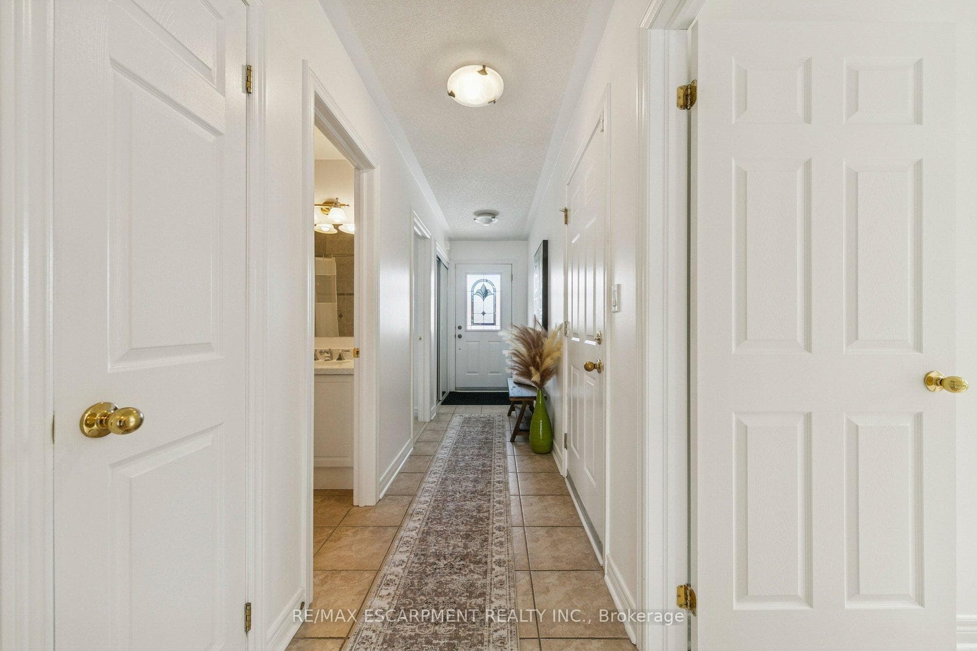 Hallway looking towards front door