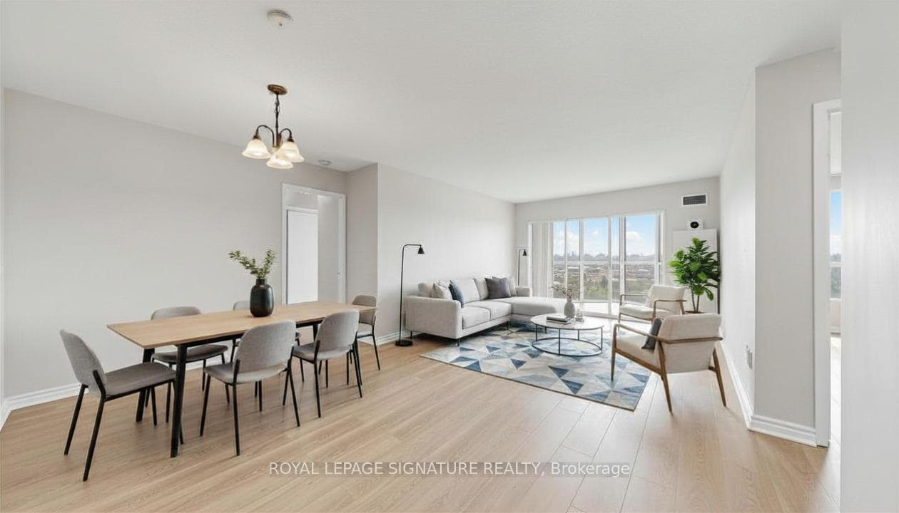 Virtually Staged Living Dining