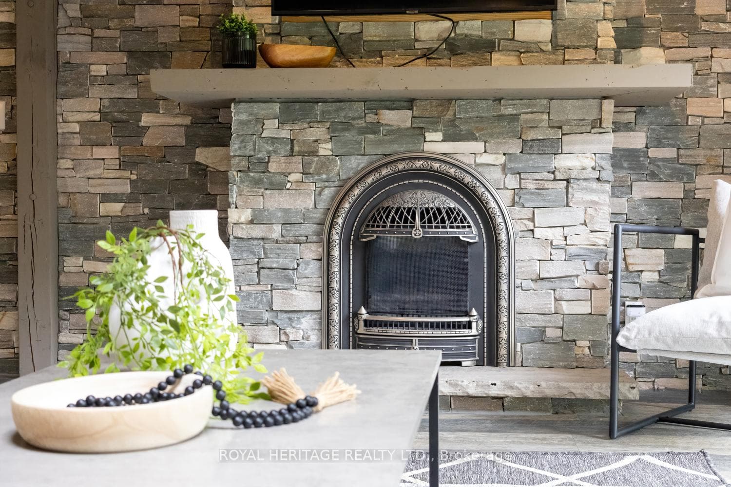 Great Room - Propane Fireplace