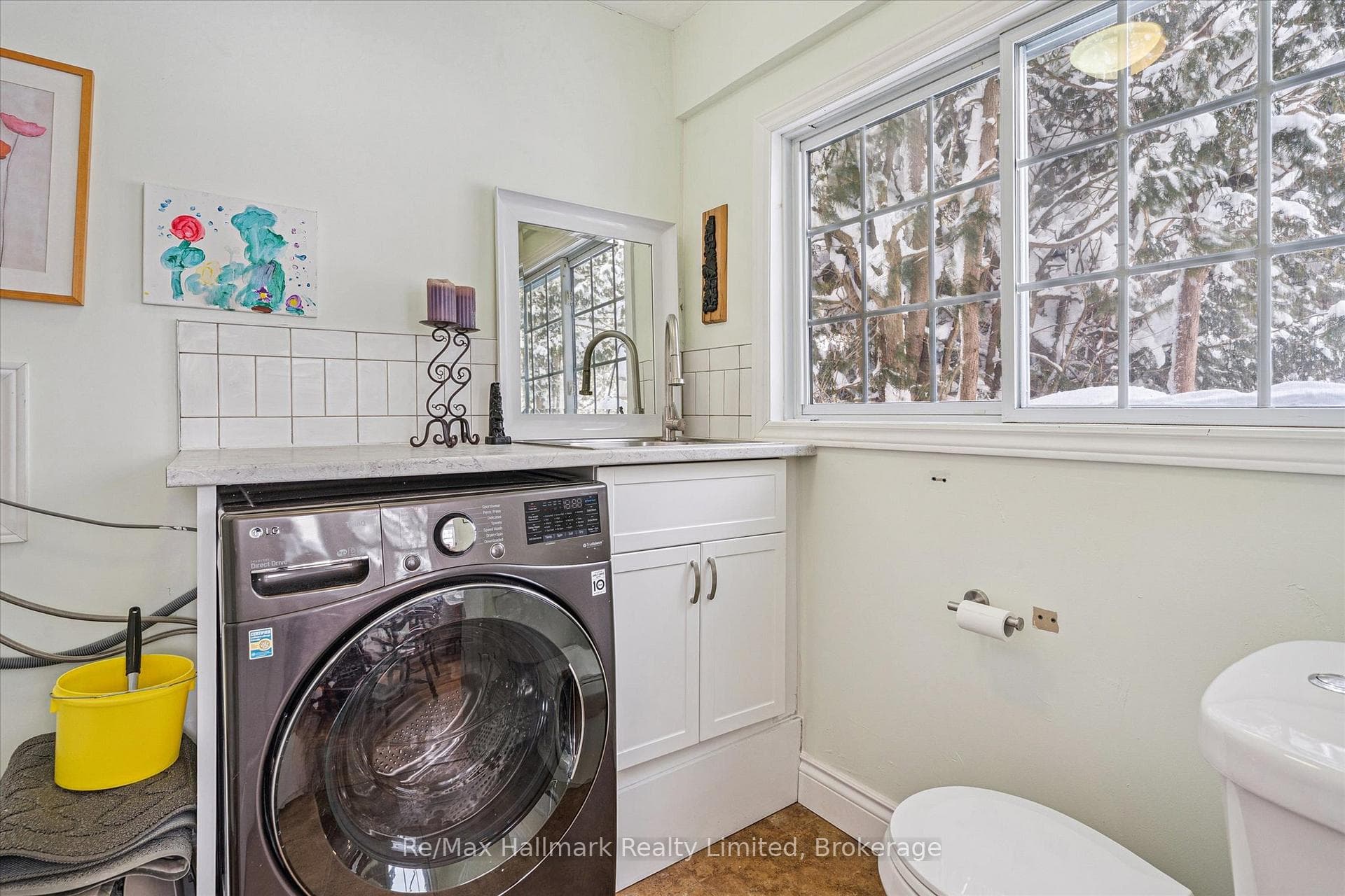 Main floor Laundry Combo Washer & Dryer