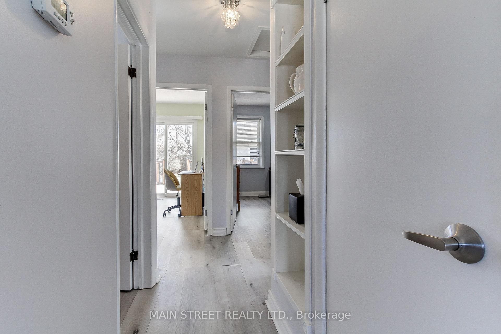 Built-In Bookcase and Pantry