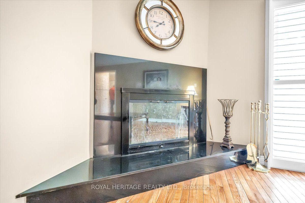 Wood Burning Fireplace