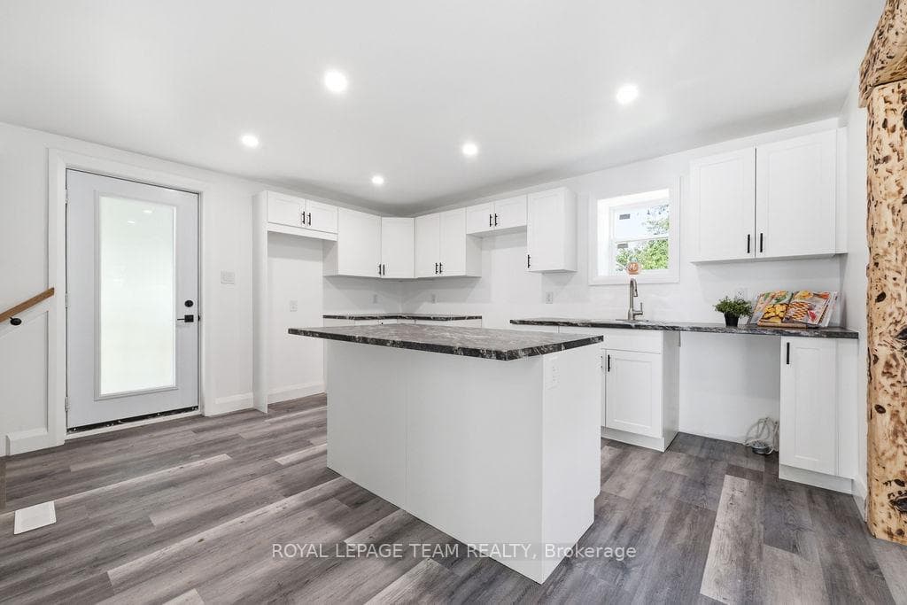 Kitchen with carport access
