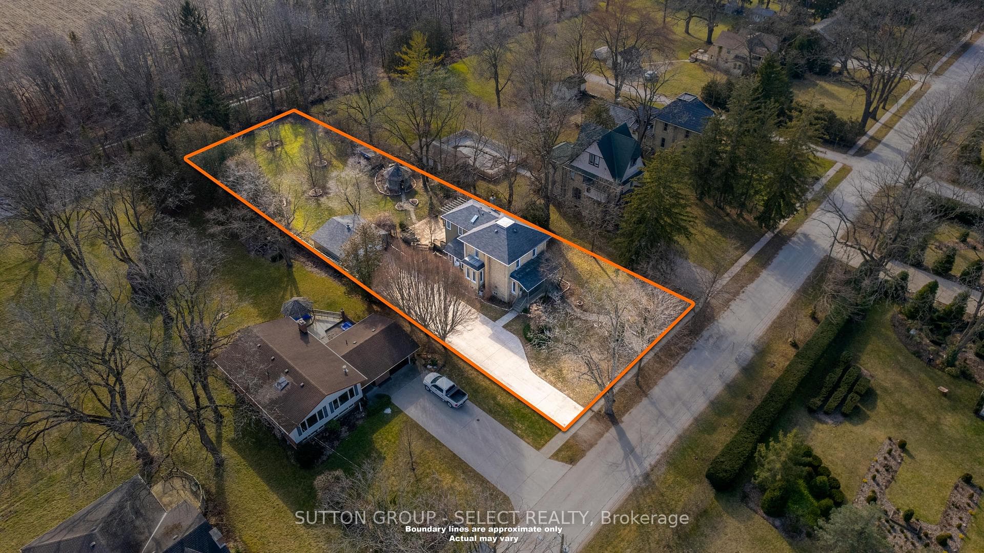 0.68 acre lot