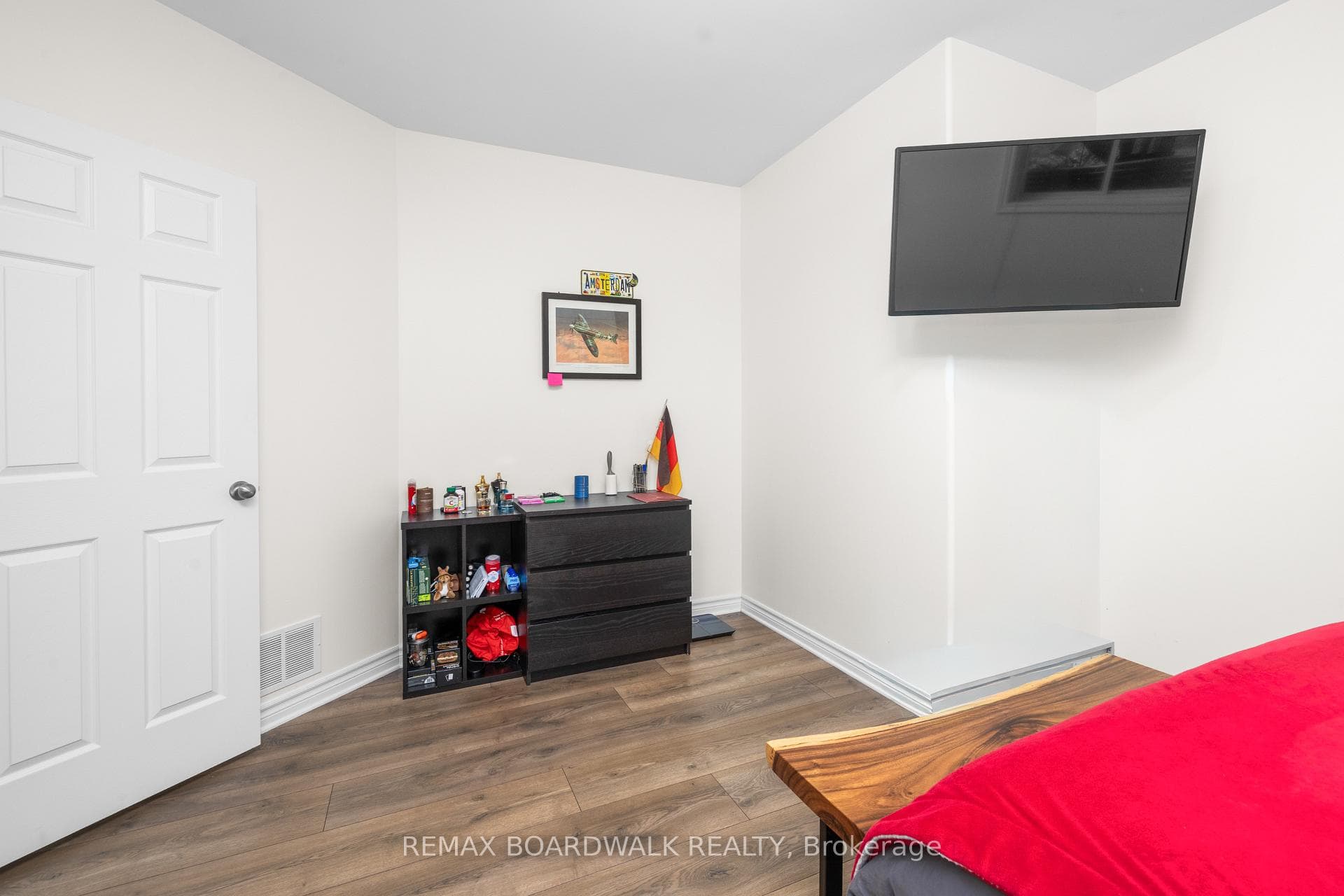 Second bedroom in lower level.
