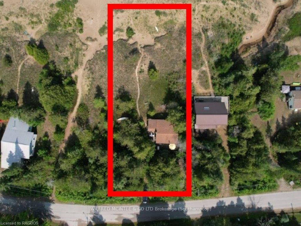 waterfront property is 80' X 200'