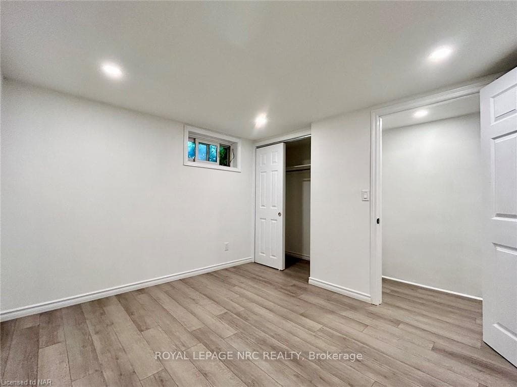 bedroom #2 with high ceiling