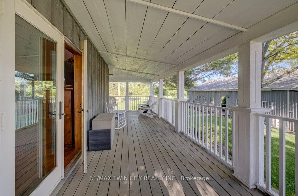 Cozy porch