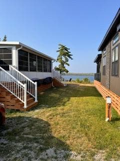 entrance and enclosed porch