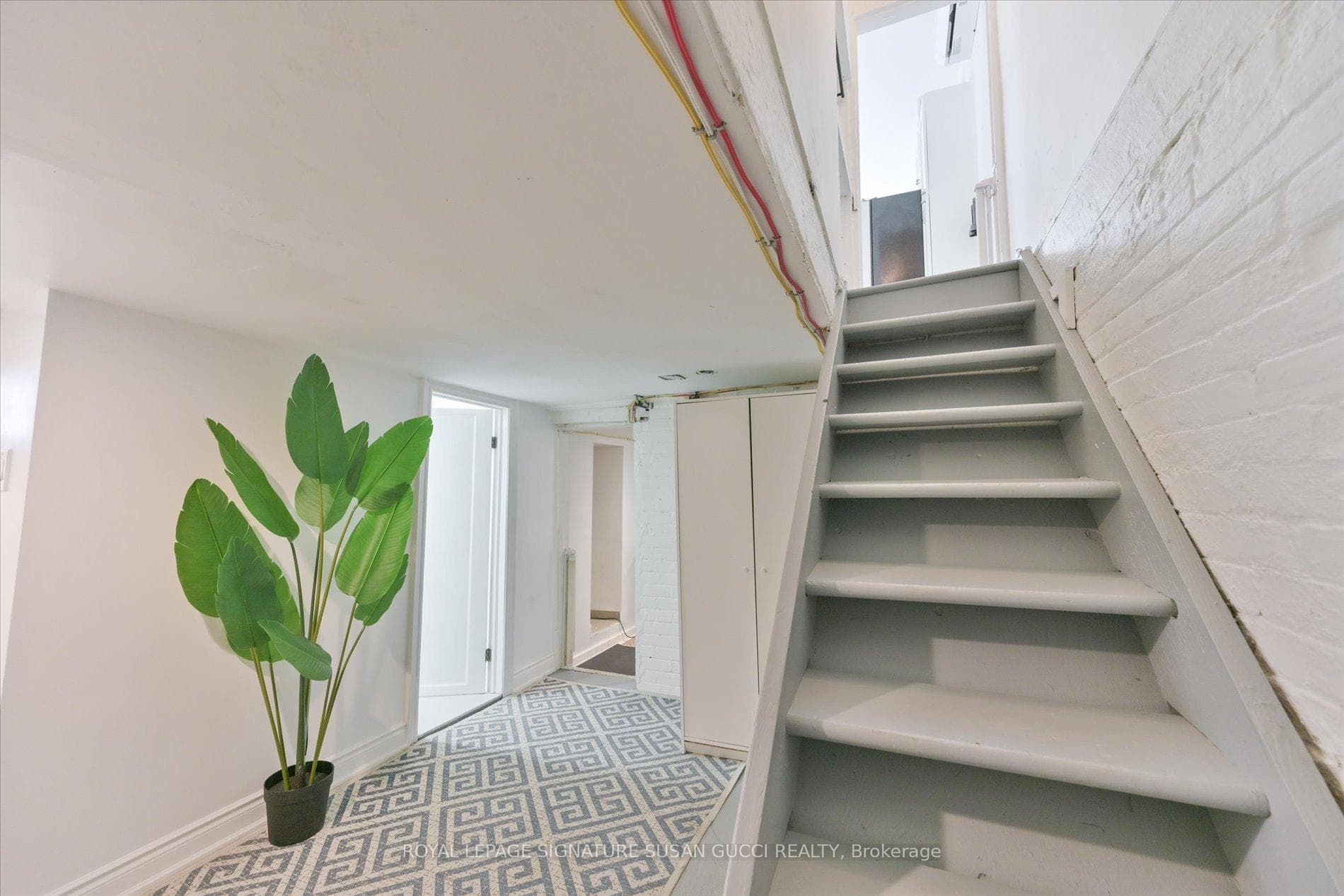 Basement offers decent ceiling height
