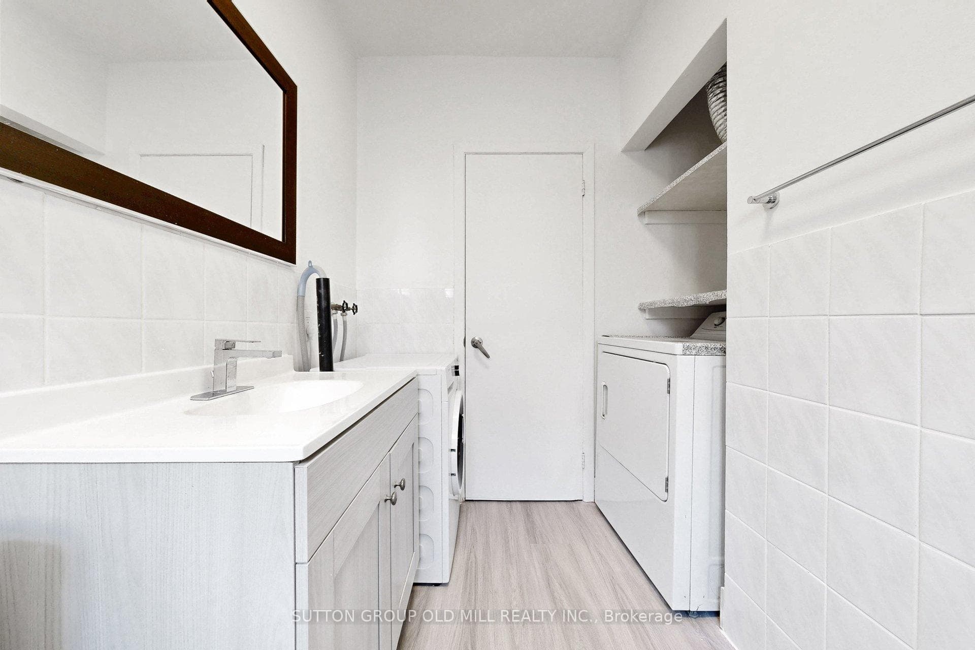 Bathroom with Ensuite Laundry