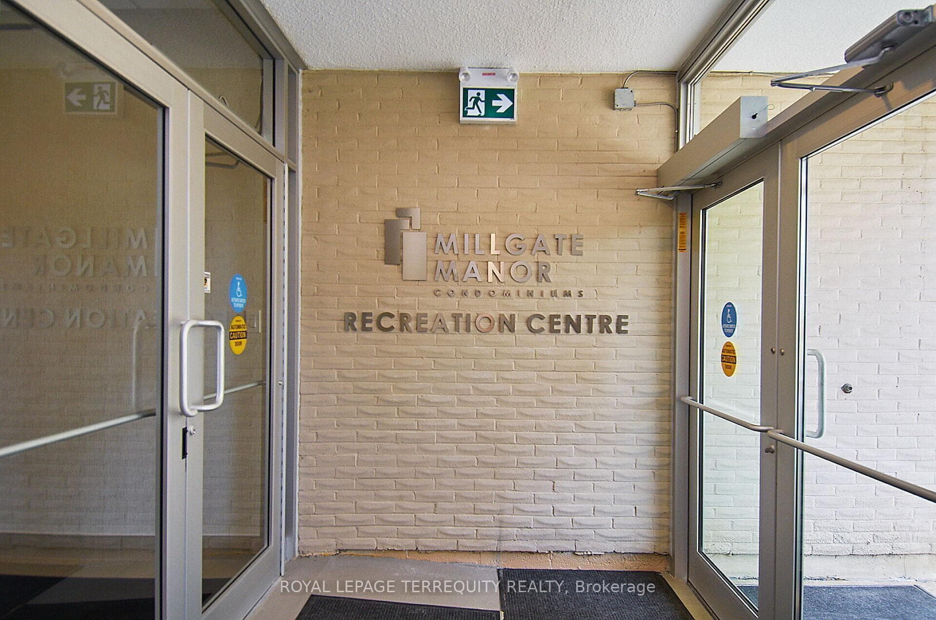 Recreation Centre Entrance