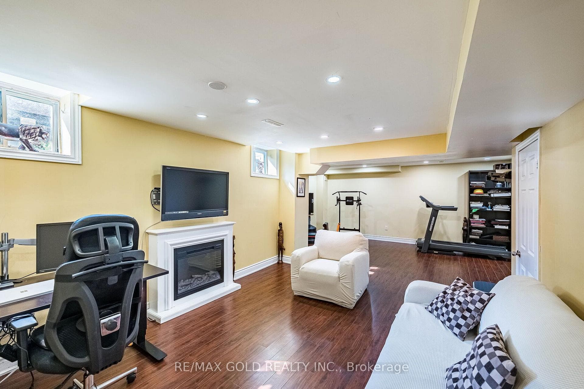 Basement Living Room