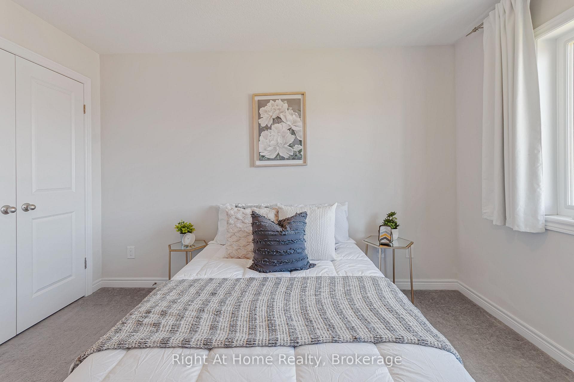 Another spacious bedroom with closet