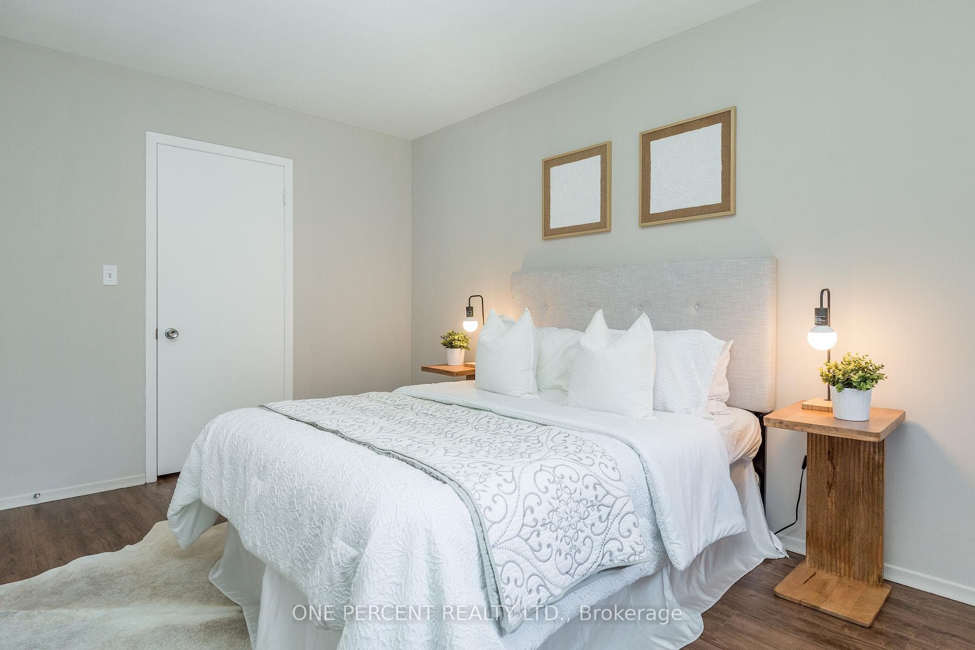 Spacious primary bedroom