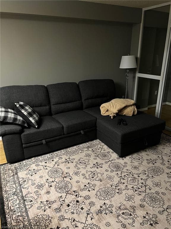 View of living room