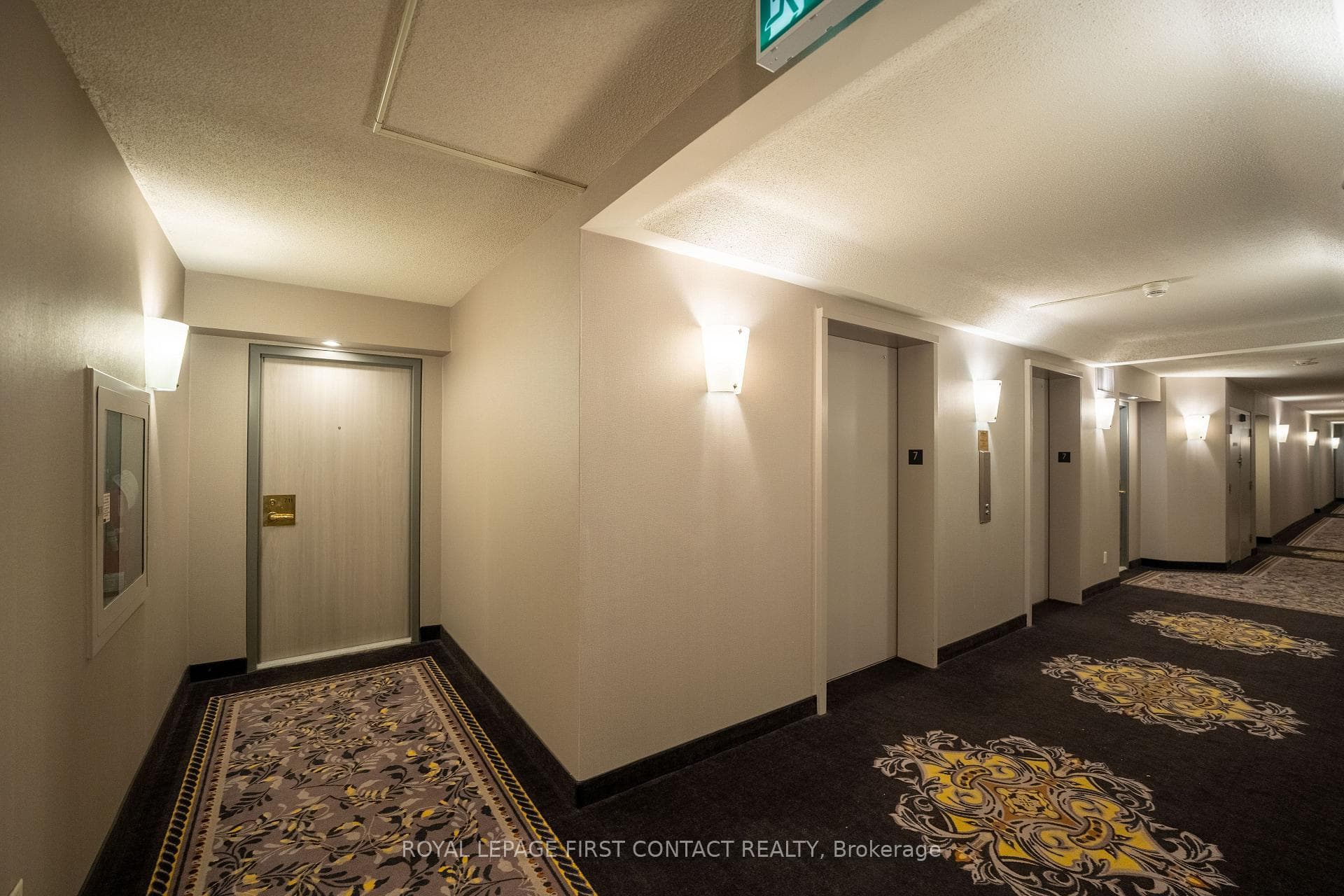 Elevator Exit Doors & Unit Entrance Door