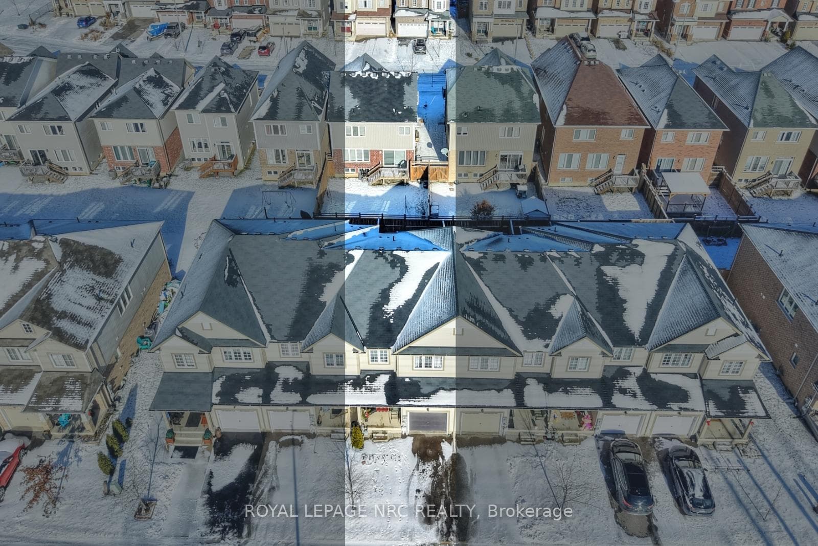 Aerial view of 7759 White Pine.