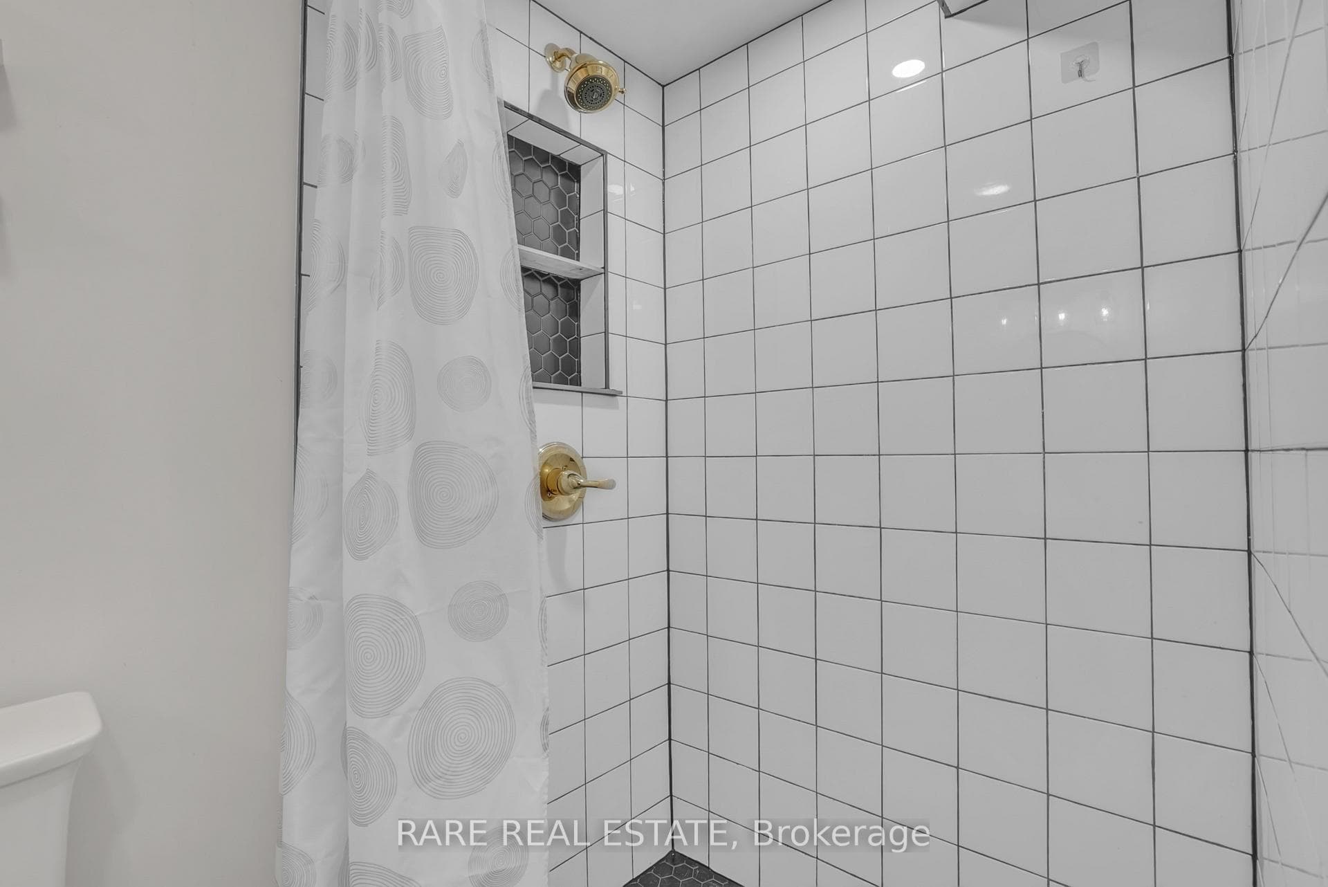 Shower in basement