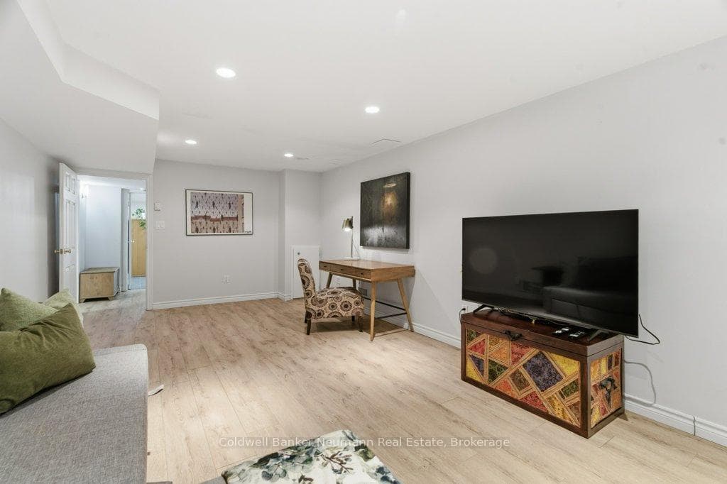 basement family room