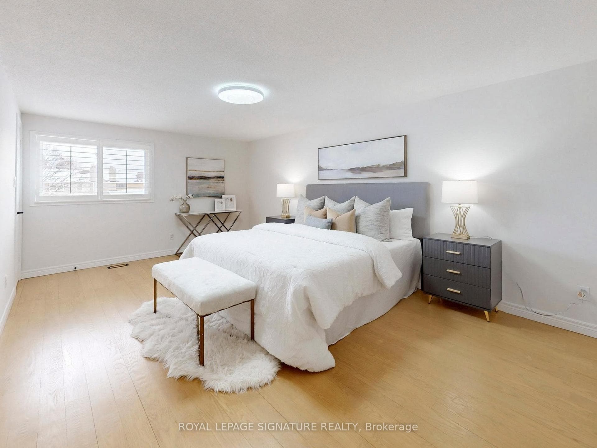 Master bedroom with new window & closet