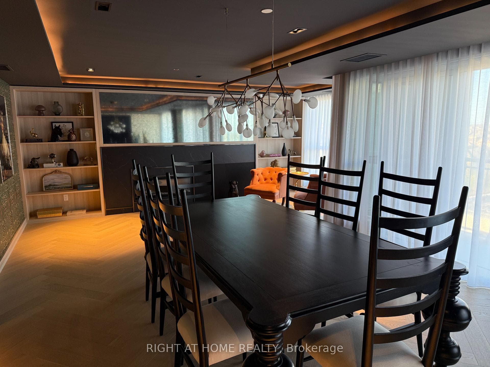 Dining Area Overlooking Rooftop Terrace