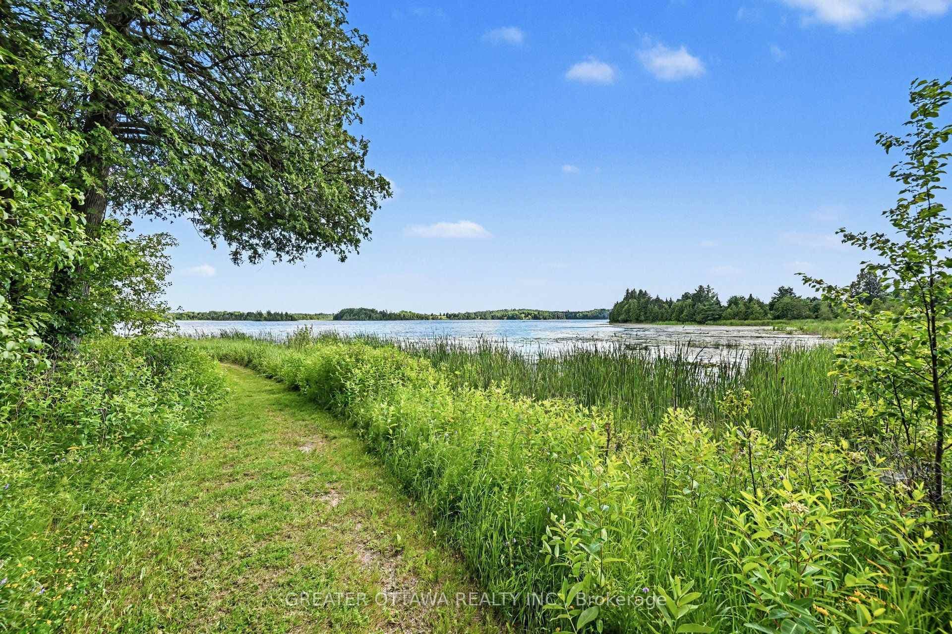 There's a really nice walking trail along the lake