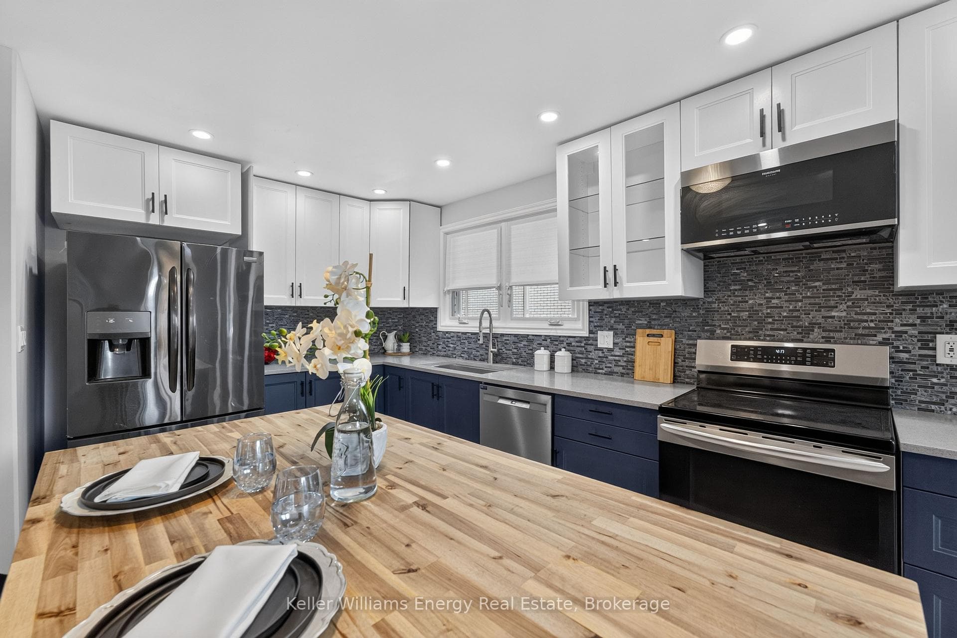 Butcher Block Counter