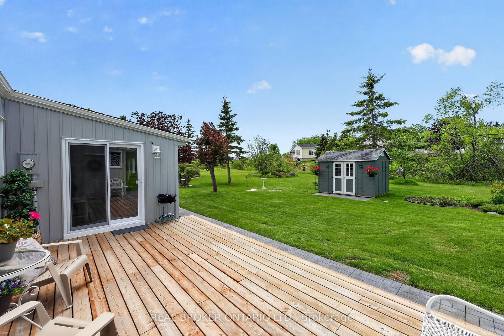 Back deck