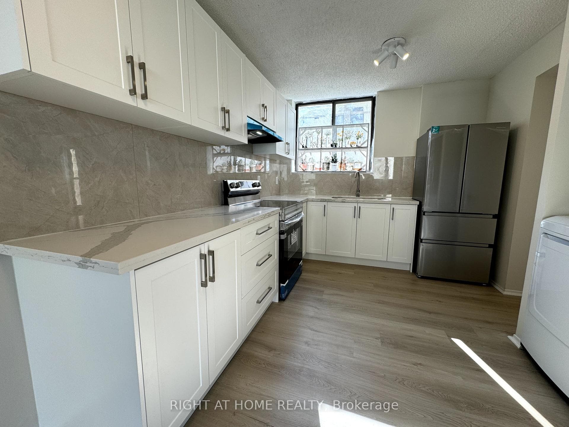Kitchen with New S/S Appliances
