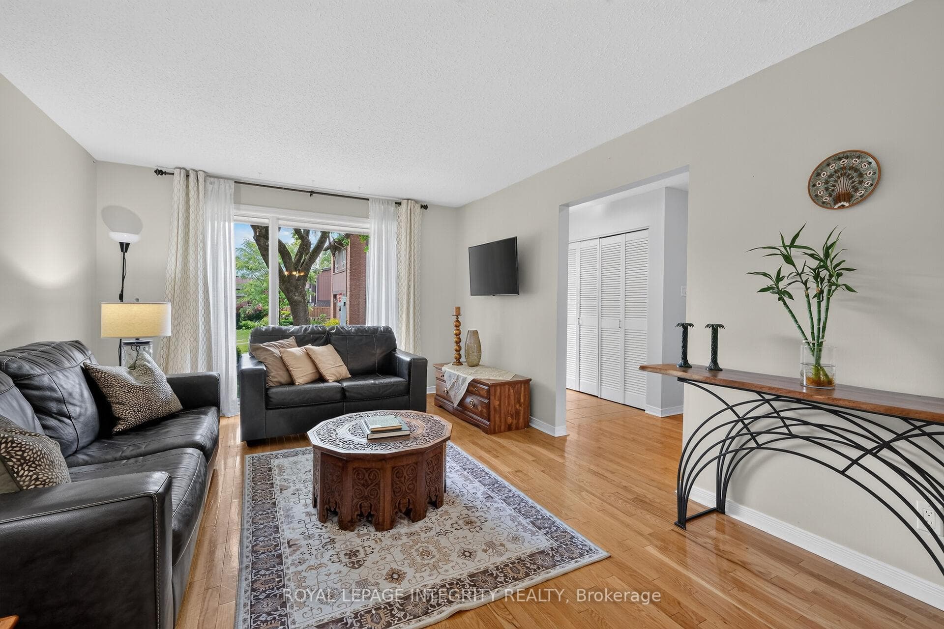 South facing windows bring natural light