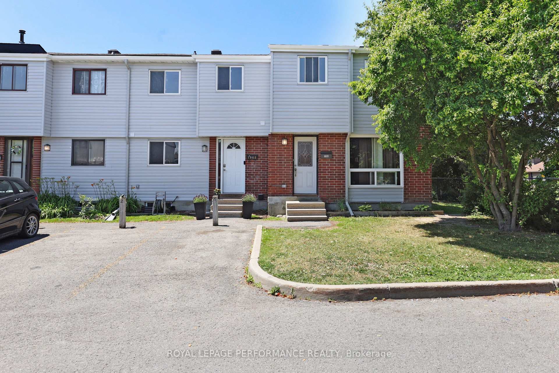 Parking in front of the home