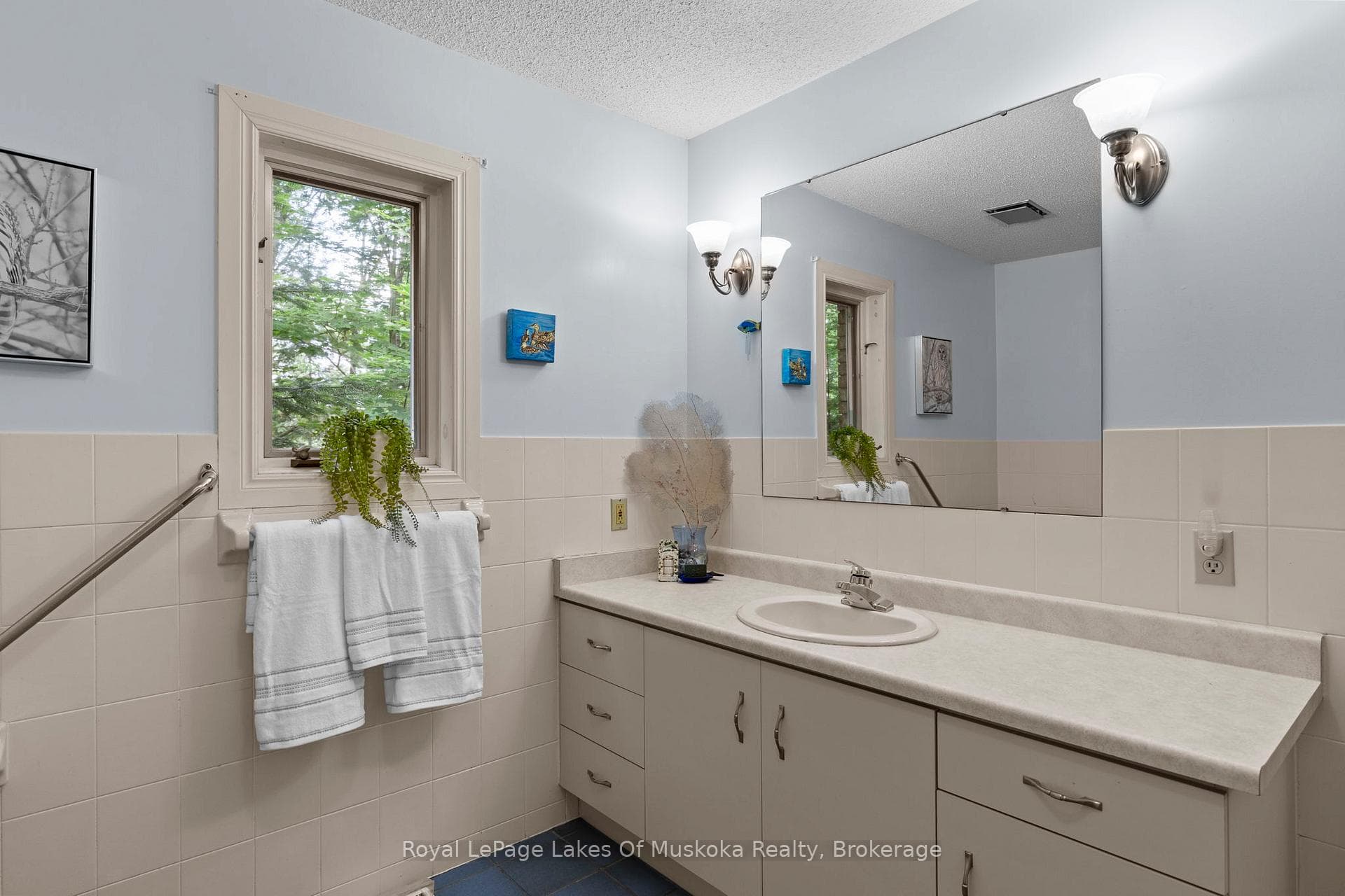 Second of 3 bathrooms
