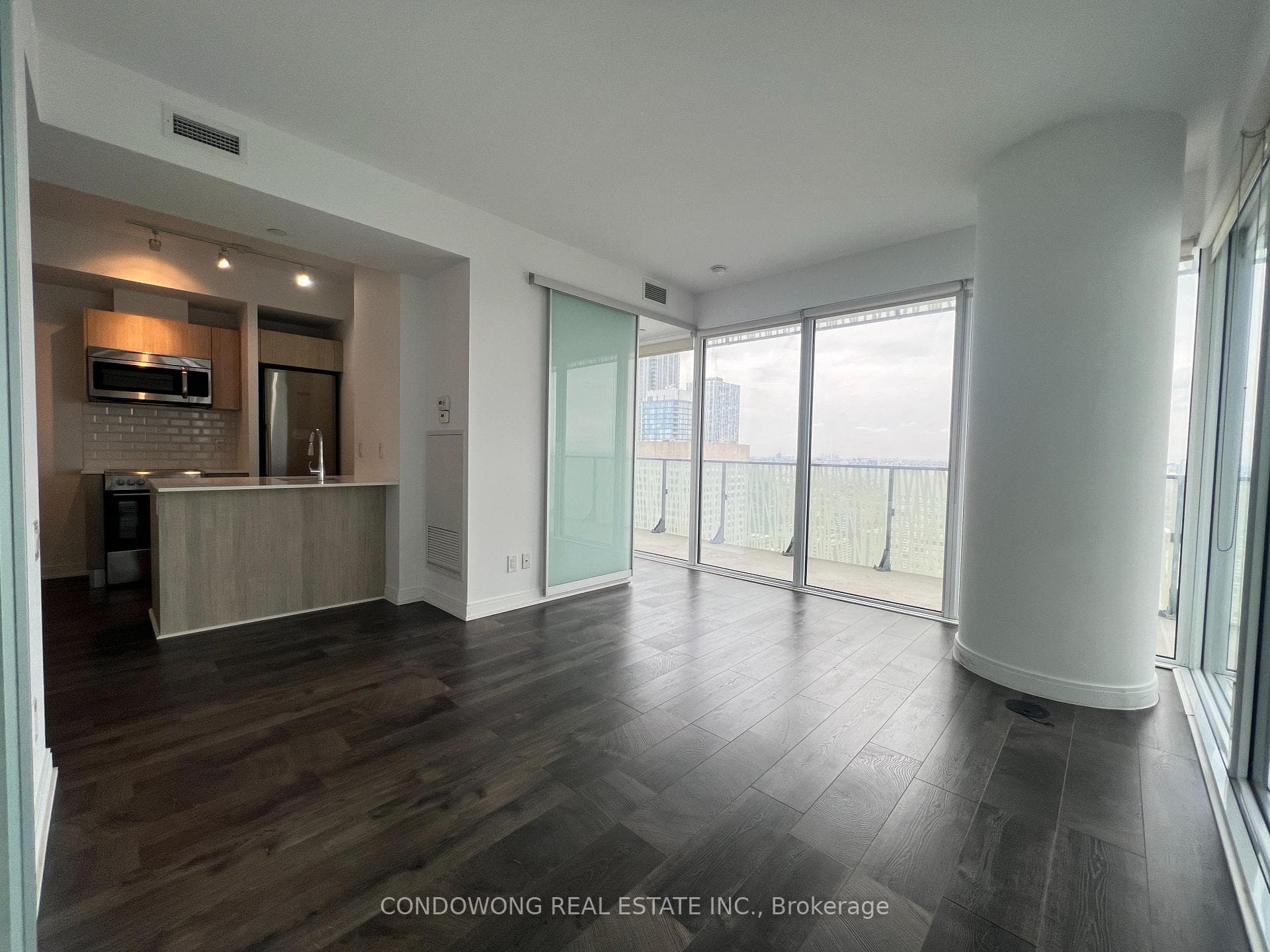 The whole unit is very bright and spacious