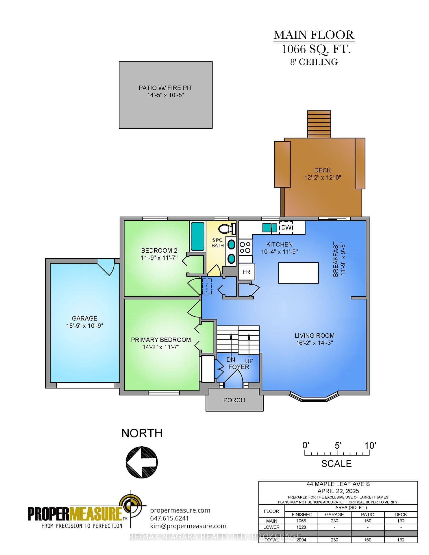 Floor Plan - Main Level