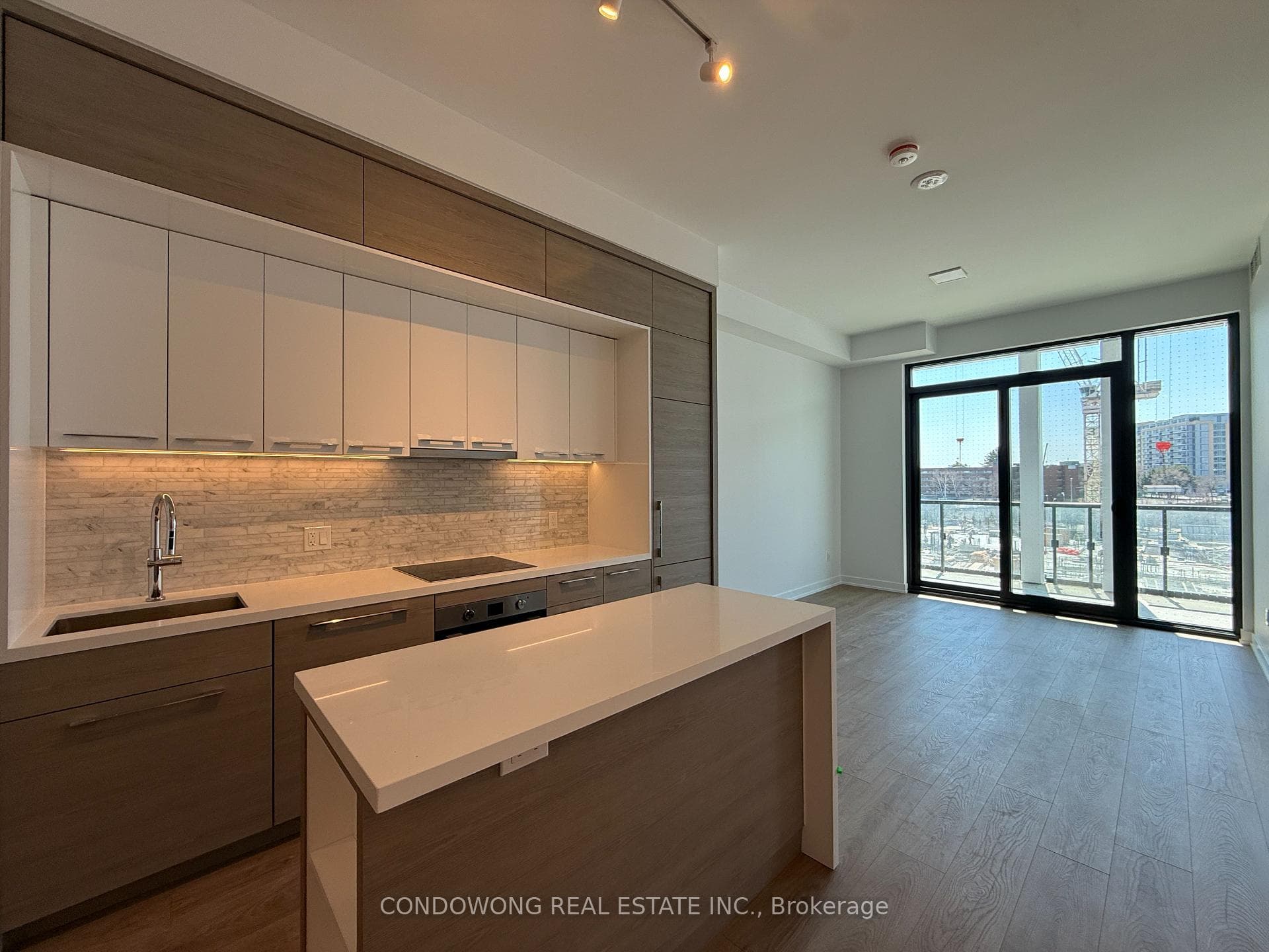 The whole unit is very bright and spacious