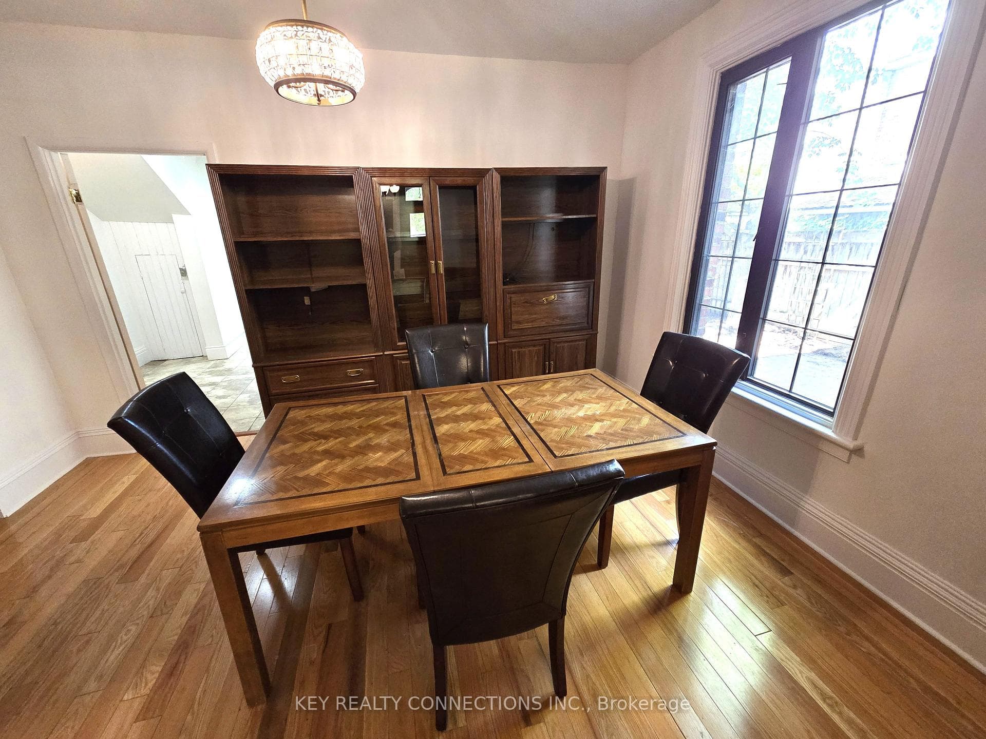 Main floor dining room