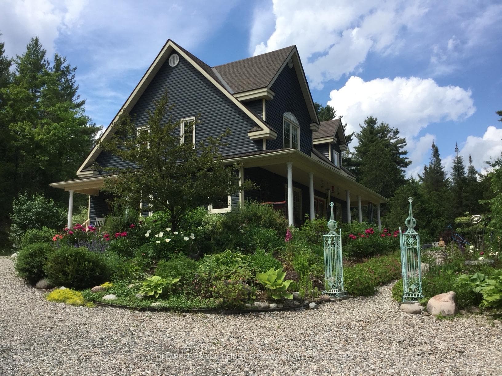 Gorgeous landscaped yards