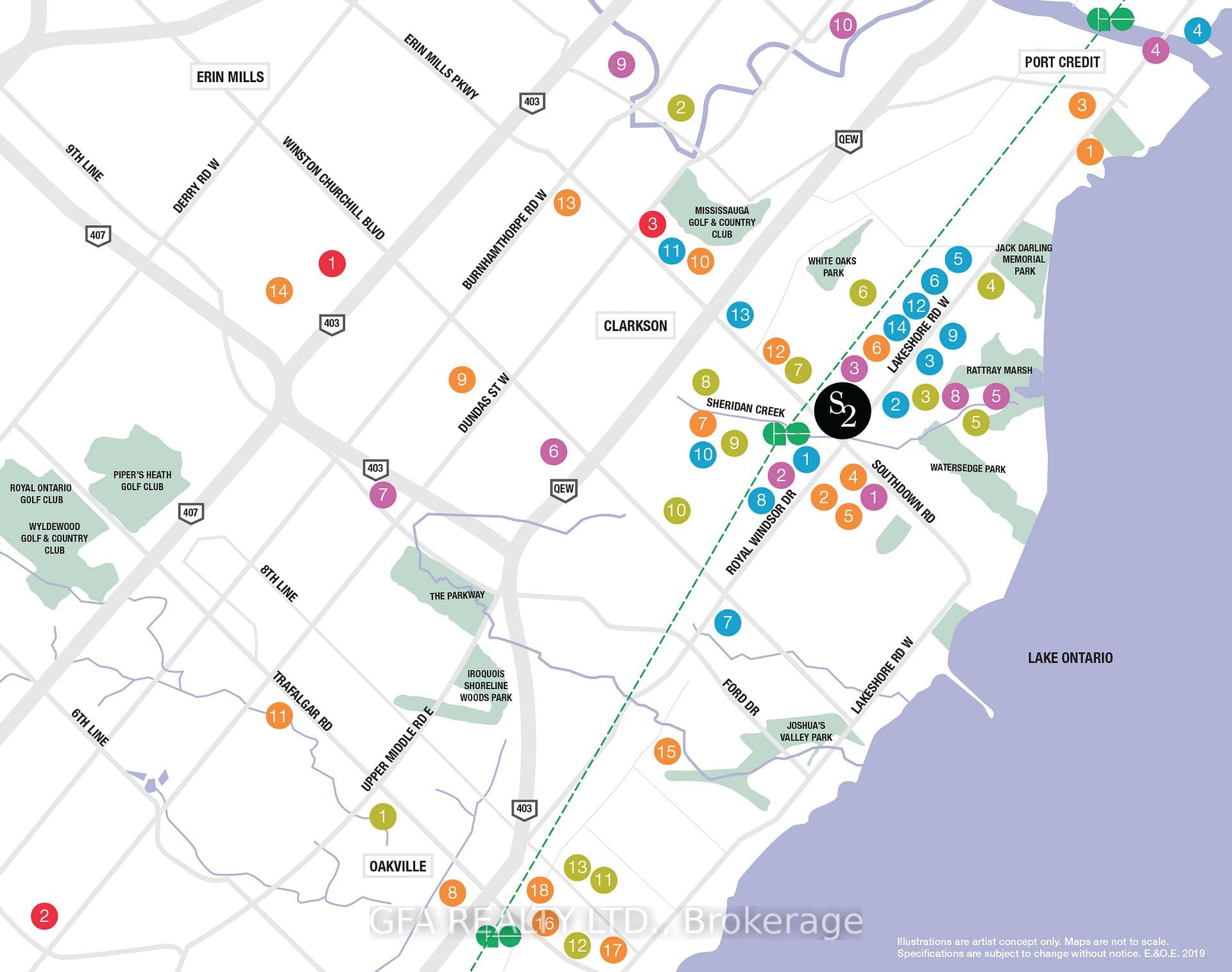 Location/Amenities Map