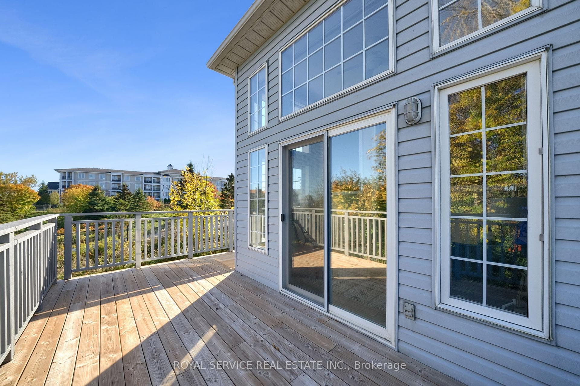 Large Deck, walk out from SunRoom
