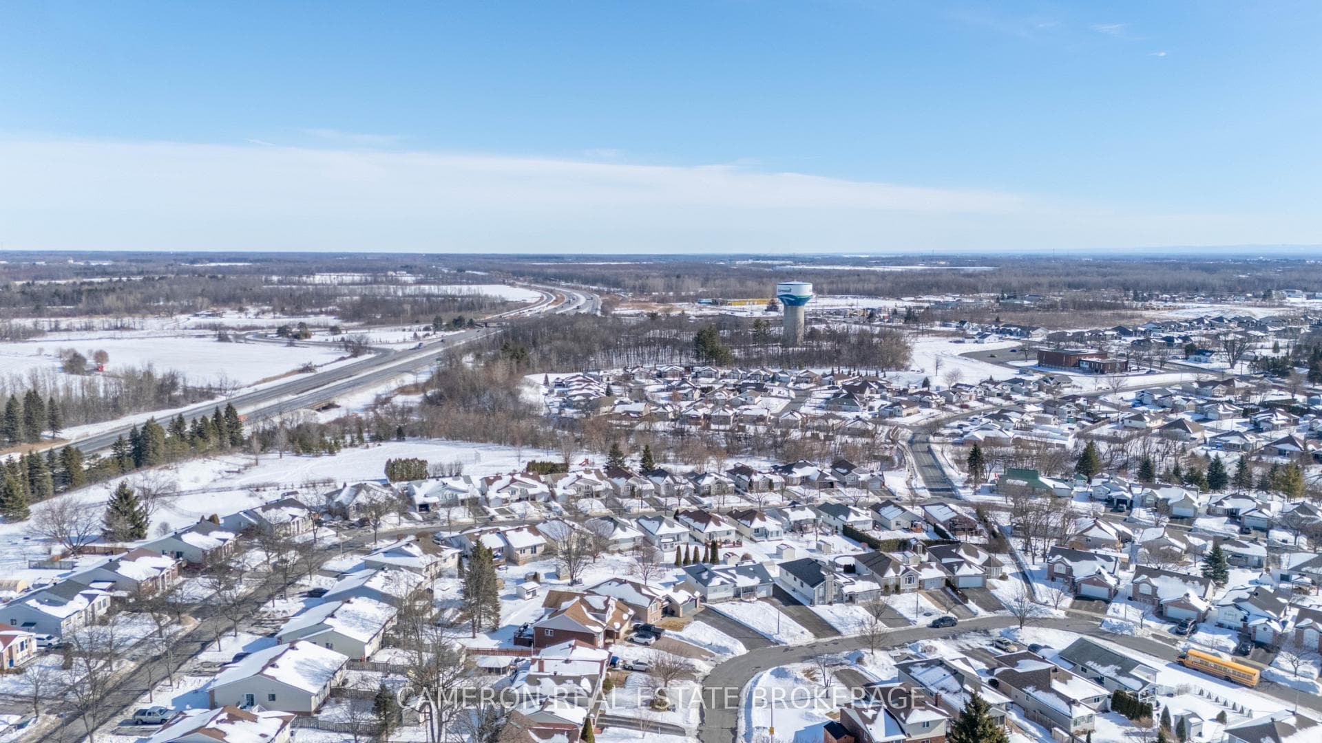 Additional aerial view of the neighbourhood
