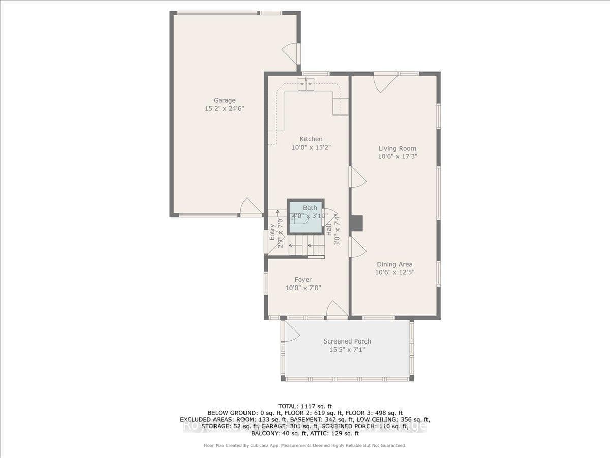 Floor Plan - Main level