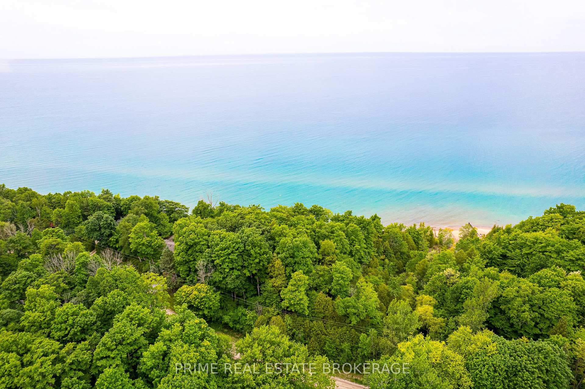 Crystal clear waters of Lake Huron as your view