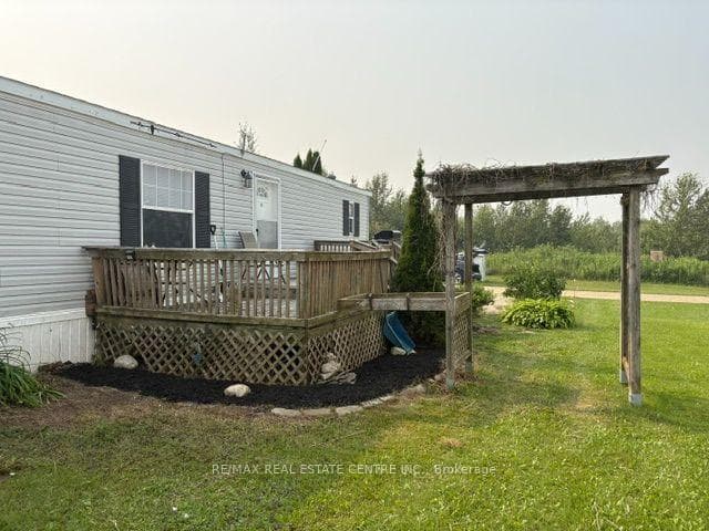 View of Deck from the BY