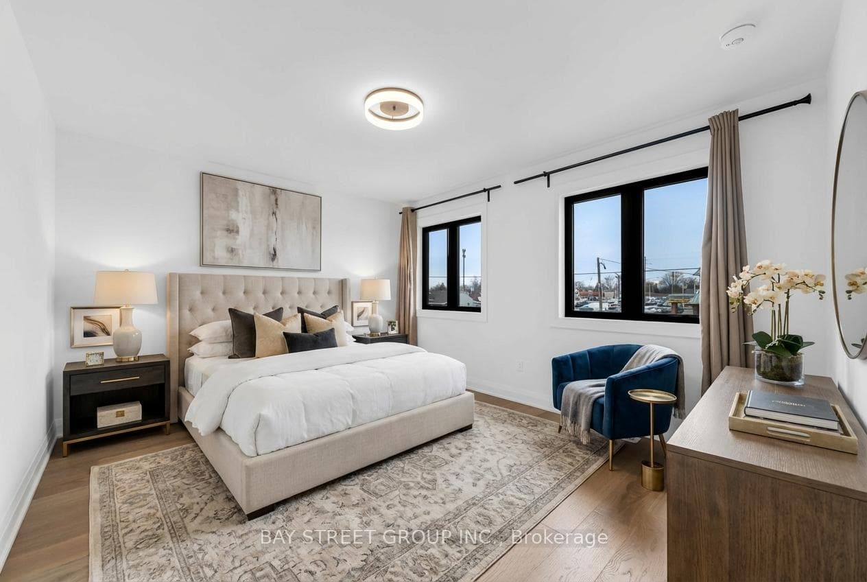 Virtually Staged Bedroom