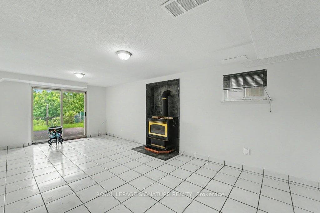 Rec Room With Gas Fireplace